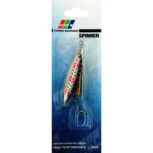 Рибальська блешня, обертова, EOS S0005А, вага 9г, колір GS461063